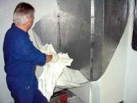 Abziehlack für Lackierkabine