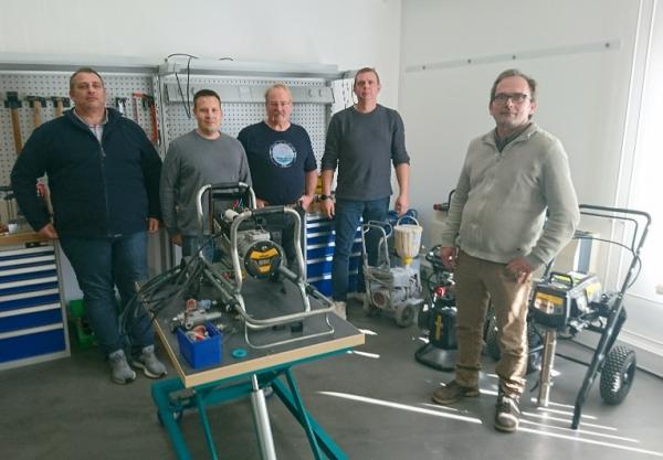 technische Service Schulung der Firma Wagner