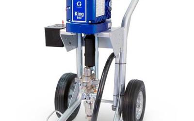 das elektrische Airless-Spritzgeraet Graco King E50