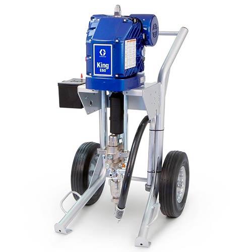 das elektrische Airless-Spritzgeraet Graco King E50