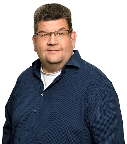 Porträt des Geschäftsführers, Alexander Ruhe von der Mewes Oberflächentechnik GmbH