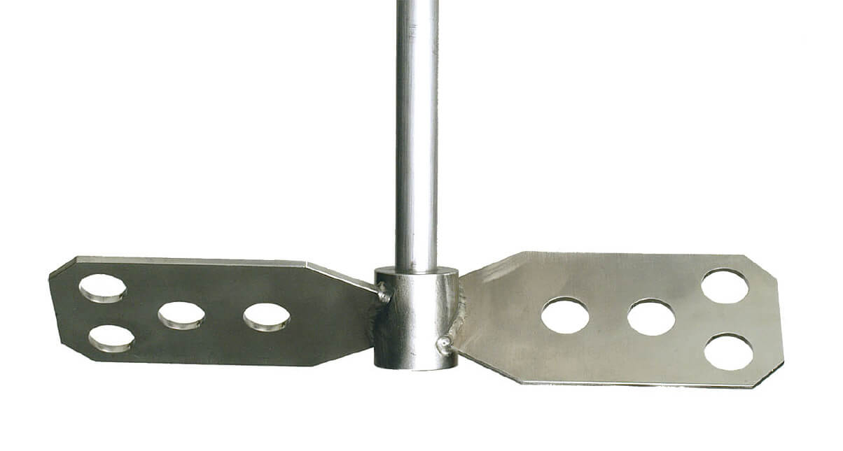 Schraegblattruehrer Ruehrorgan